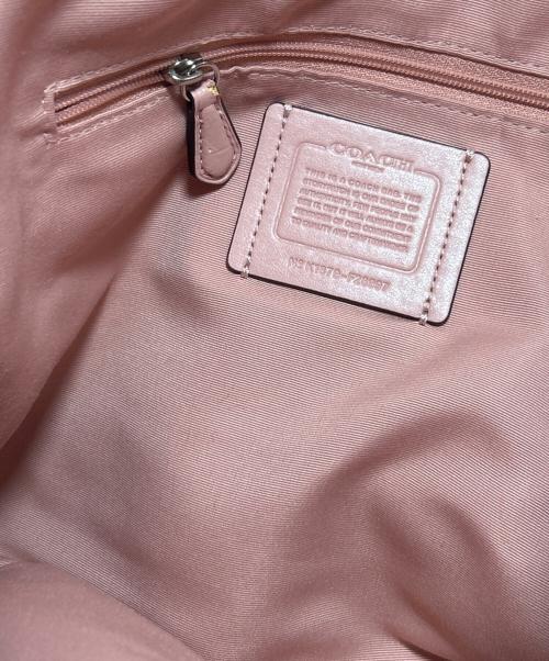 COACH（コーチ）COACH (コーチ) トートバッグ ピンクの古着・服飾アイテム