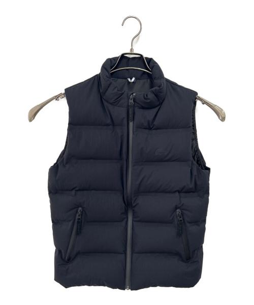 LACOSTE（ラコステ）LACOSTE (ラコステ) 透湿防水素材ダウンベスト ブラック サイズ:48の古着・服飾アイテム