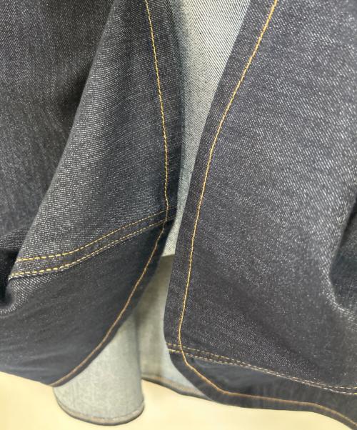 LILLIAN CARAT（リリアンカラット）LILLIAN CARAT (リリアンカラット) 長袖ワンピース インディゴ サイズ:1 未使用品の古着・服飾アイテム