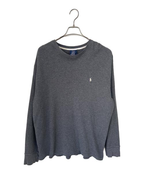 POLO RALPH LAUREN（ポロ・ラルフローレン）POLO RALPH LAUREN (ポロ・ラルフローレン) ロングスリーブカットソー グレー サイズ:XLの古着・服飾アイテム