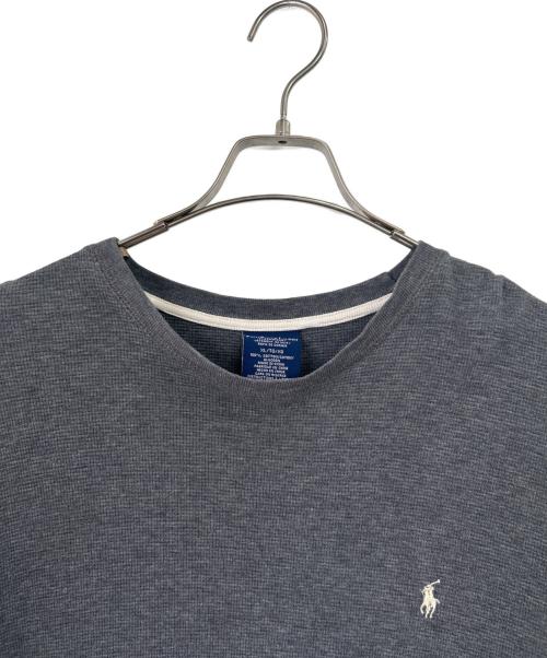 POLO RALPH LAUREN（ポロ・ラルフローレン）POLO RALPH LAUREN (ポロ・ラルフローレン) ロングスリーブカットソー グレー サイズ:XLの古着・服飾アイテム