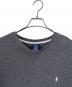 中古・古着 POLO RALPH LAUREN (ポロ・ラルフローレン) ロングスリーブカットソー グレー サイズ:XL：3000円