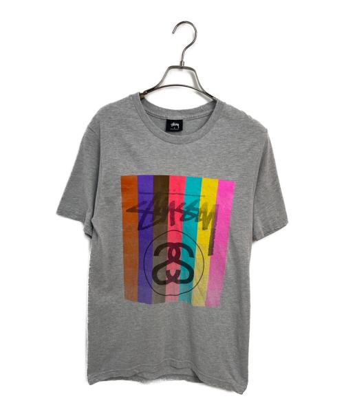 stussy（ステューシー）stussy (ステューシー) 半袖カットソー グレー サイズ:Sの古着・服飾アイテム