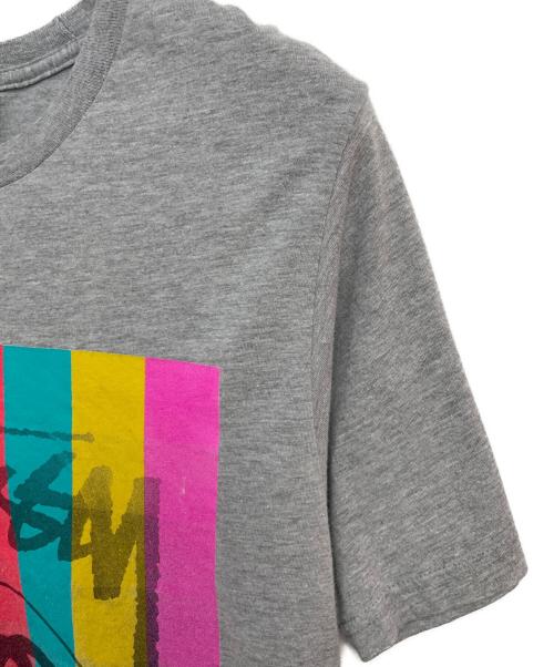 stussy（ステューシー）stussy (ステューシー) 半袖カットソー グレー サイズ:Sの古着・服飾アイテム