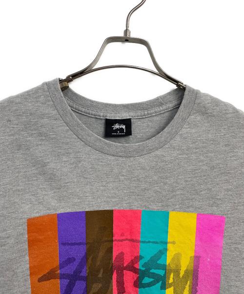 stussy（ステューシー）stussy (ステューシー) 半袖カットソー グレー サイズ:Sの古着・服飾アイテム