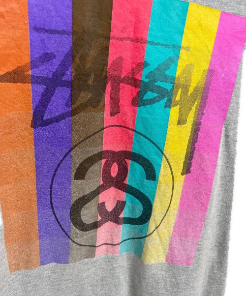stussy（ステューシー）stussy (ステューシー) 半袖カットソー グレー サイズ:Sの古着・服飾アイテム