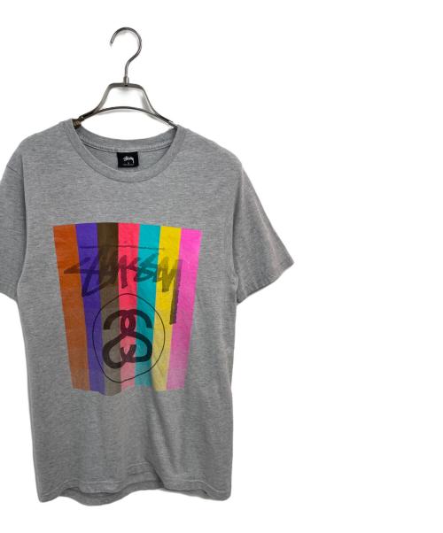 stussy（ステューシー）stussy (ステューシー) 半袖カットソー グレー サイズ:Sの古着・服飾アイテム