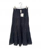 Couture d'adamクチュールドアダム）の古着「Tiered Skirt」｜ブラック