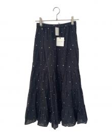 Couture d'adam（クチュールドアダム）の古着「Tiered Skirt」｜ブラック