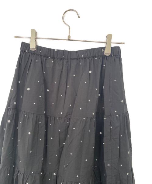 Couture d'adam（クチュールドアダム）Couture d'adam (クチュールドアダム) Tiered Skirt ブラック サイズ:38 未使用品の古着・服飾アイテム