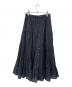 Couture d'adam (クチュールドアダム) Tiered Skirt ブラック サイズ:38 未使用品：11000円