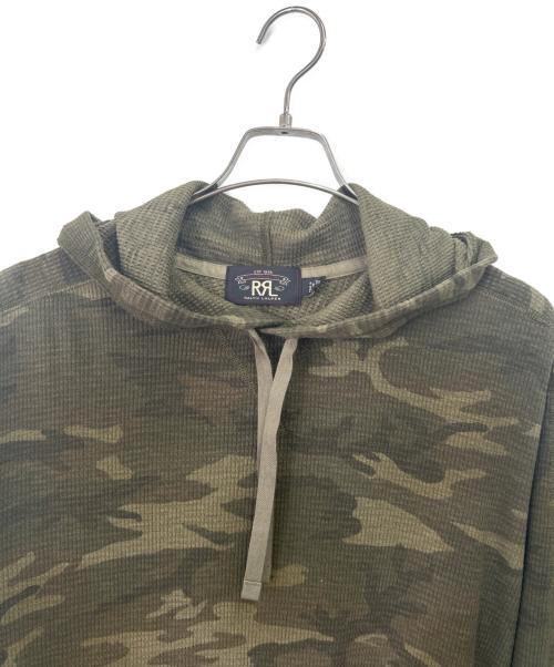 RRL（ダブルアールエル）RRL (ダブルアールエル) ワッフルパーカー オリーブ サイズ:Mの古着・服飾アイテム