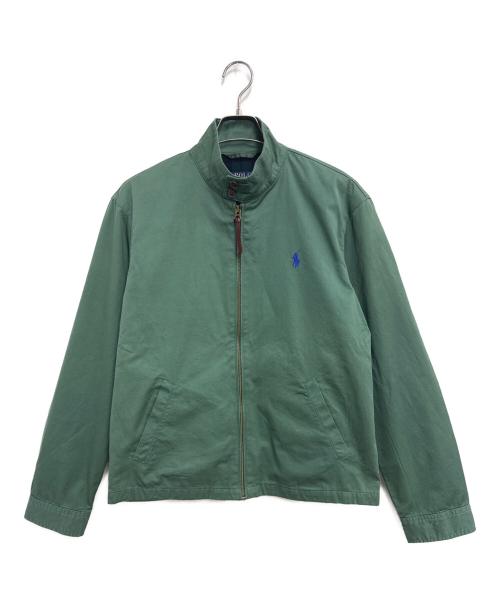 POLO RALPH LAUREN（ポロ・ラルフローレン）POLO RALPH LAUREN (ポロ・ラルフローレン) スイングトップ グリーン サイズ:SPの古着・服飾アイテム