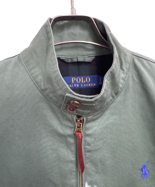 POLO RALPH LAUREN（ポロ・ラルフローレン）POLO RALPH LAUREN (ポロ・ラルフローレン) スイングトップ グリーン サイズ:SPの古着・服飾アイテム