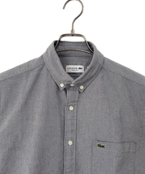 LACOSTE（ラコステ）LACOSTE (ラコステ) 半袖シャツ グレー サイズ:US S/Mの古着・服飾アイテム