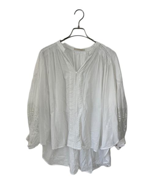 ne quittez pas（ヌキテパ）ne quittez pas (ヌキテパ) 長袖ブラウス インディゴ サイズ:Fの古着・服飾アイテム