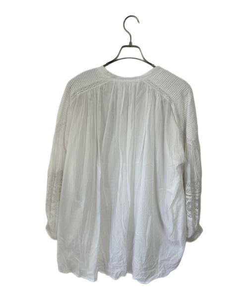 ne quittez pas（ヌキテパ）ne quittez pas (ヌキテパ) 長袖ブラウス インディゴ サイズ:Fの古着・服飾アイテム