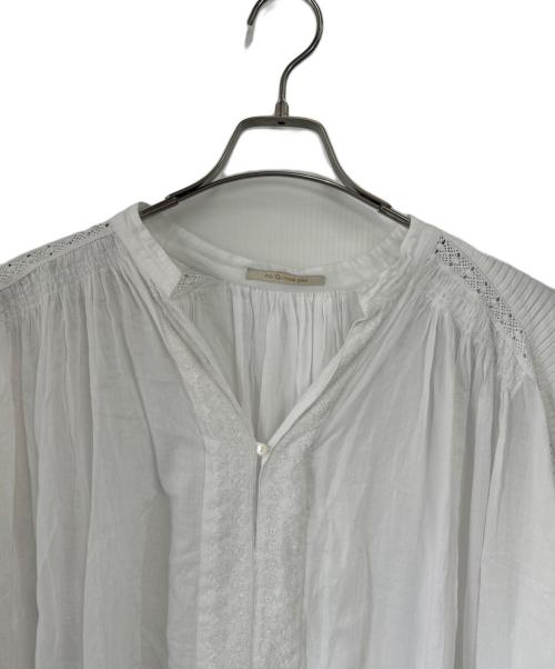 ne quittez pas（ヌキテパ）ne quittez pas (ヌキテパ) 長袖ブラウス インディゴ サイズ:Fの古着・服飾アイテム