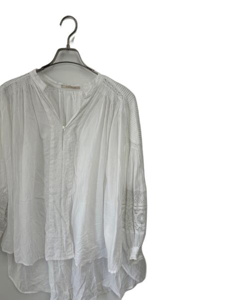 ne quittez pas（ヌキテパ）ne quittez pas (ヌキテパ) 長袖ブラウス インディゴ サイズ:Fの古着・服飾アイテム
