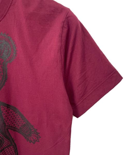 Vivienne Westwood（ヴィヴィアンウエストウッド）Vivienne Westwood (ヴィヴィアンウエストウッド) 半袖カットソー ボルドー サイズ:48の古着・服飾アイテム