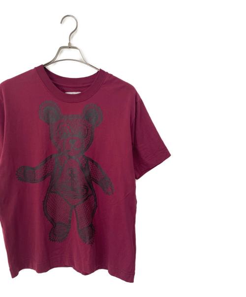 Vivienne Westwood（ヴィヴィアンウエストウッド）Vivienne Westwood (ヴィヴィアンウエストウッド) 半袖カットソー ボルドー サイズ:48の古着・服飾アイテム