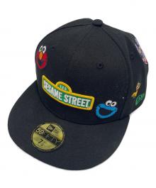 New Era×SESAME STREET（ニューエラ×セサミストリート）の古着「キャップ」｜ブラック