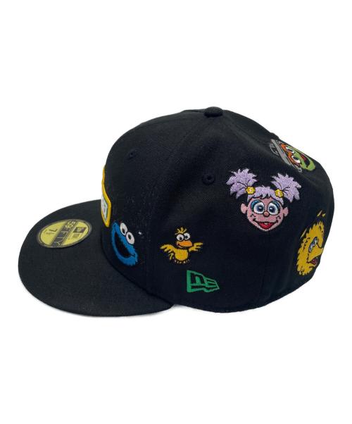 New Era（ニューエラ）New Era (ニューエラ) SESAME STREET (セサミストリート) キャップ ブラック サイズ:7 １/2の古着・服飾アイテム