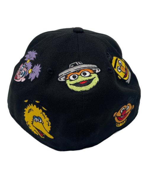 New Era（ニューエラ）New Era (ニューエラ) SESAME STREET (セサミストリート) キャップ ブラック サイズ:7 １/2の古着・服飾アイテム