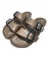 BIRKENSTOCK（ビルケンシュトック）の古着「メタリックサンダル」｜ブラウン