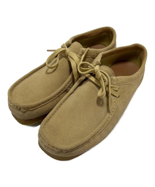 CLARKS（クラークス）CLARKS (クラークス) ワラビーブーツ ベージュ サイズ:26.5の古着・服飾アイテム