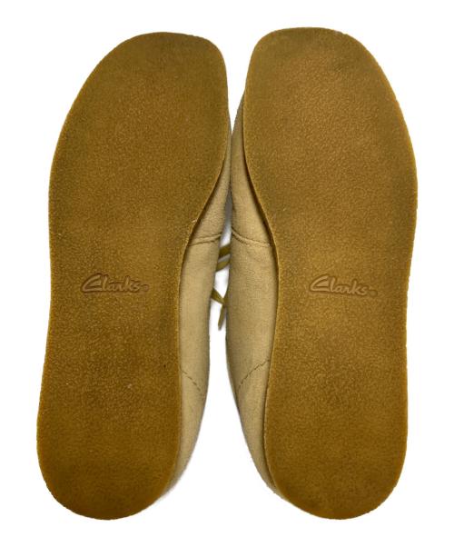 CLARKS（クラークス）CLARKS (クラークス) ワラビーブーツ ベージュ サイズ:26.5の古着・服飾アイテム