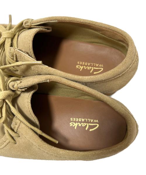 CLARKS（クラークス）CLARKS (クラークス) ワラビーブーツ ベージュ サイズ:26.5の古着・服飾アイテム