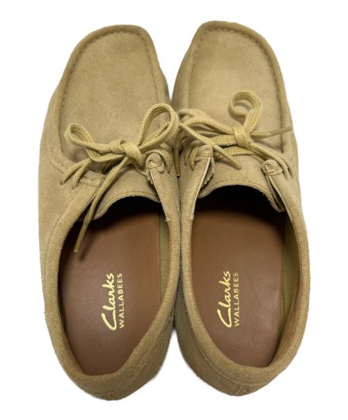 CLARKS（クラークス）CLARKS (クラークス) ワラビーブーツ ベージュ サイズ:26.5の古着・服飾アイテム