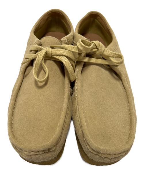 CLARKS（クラークス）CLARKS (クラークス) ワラビーブーツ ベージュ サイズ:26.5の古着・服飾アイテム