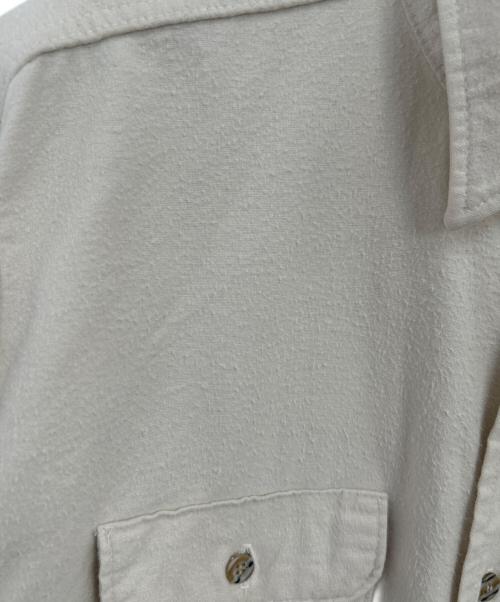 FIVE BROTHER（ファイブブラザー）FIVE BROTHER (ファイブブラザー) シャモアクロスシャツ ホワイト系 サイズ:Lの古着・服飾アイテム