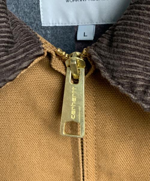 Carhartt WIP（カーハート ワーク イン プログレス）Carhartt WIP (カーハート ワーク イン プログレス) デトロイトジャケット ハミルトンブラウン サイズ:Lの古着・服飾アイテム