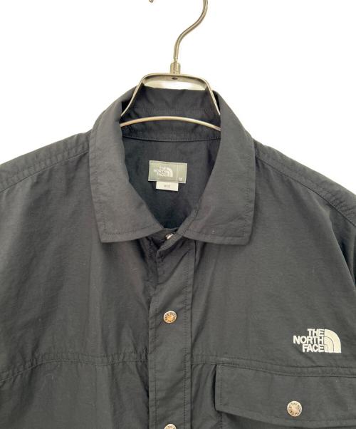 THE NORTH FACE（ザ ノース フェイス）THE NORTH FACE (ザ ノース フェイス) 半袖シャツ ブラック サイズ:Mの古着・服飾アイテム