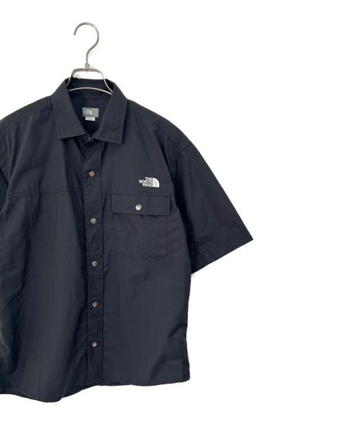THE NORTH FACE（ザ ノース フェイス）THE NORTH FACE (ザ ノース フェイス) 半袖シャツ ブラック サイズ:Mの古着・服飾アイテム