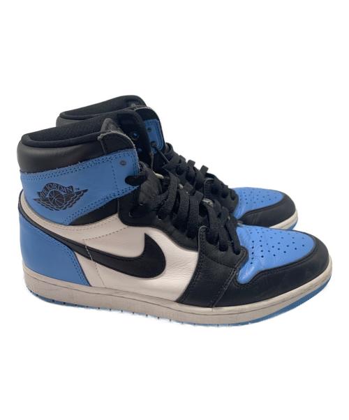 NIKE（ナイキ）NIKE (ナイキ) Air Jordan 1 Retro High OG ブルー×ブラック×ホワイト サイズ:29cmの古着・服飾アイテム