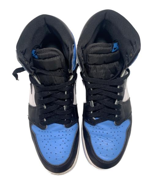 NIKE（ナイキ）NIKE (ナイキ) Air Jordan 1 Retro High OG ブルー×ブラック×ホワイト サイズ:29cmの古着・服飾アイテム