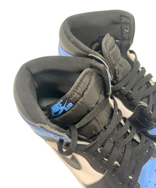 NIKE（ナイキ）NIKE (ナイキ) Air Jordan 1 Retro High OG ブルー×ブラック×ホワイト サイズ:29cmの古着・服飾アイテム