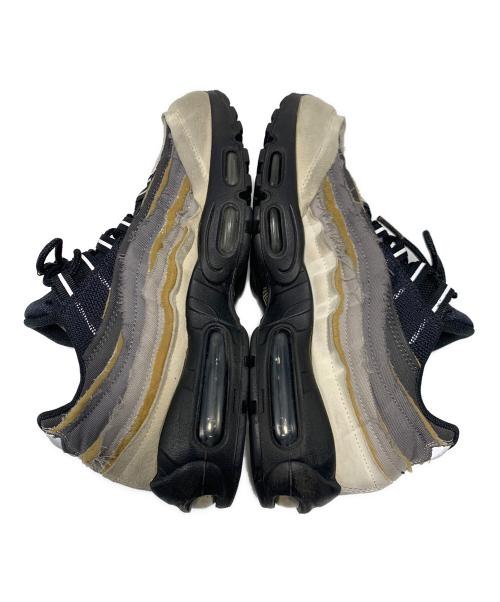 NIKE（ナイキ）NIKE (ナイキ) COMME des GARCONS HOMME PLUS (コムデギャルソンオムプリュス) ローカットスニーカー ブラック サイズ:26.5cmの古着・服飾アイテム