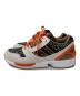 adidas Originals (アディダスオリジナル) ATMOS (アトモス) スニーカー アイボリー×オレンジ サイズ:27.5cm：7000円