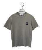 STONE ISLANDストーンアイランド）の古着「半袖カットソー」｜ライトグレー