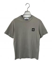 STONE ISLAND（ストーンアイランド）の古着「半袖カットソー」｜ライトグレー