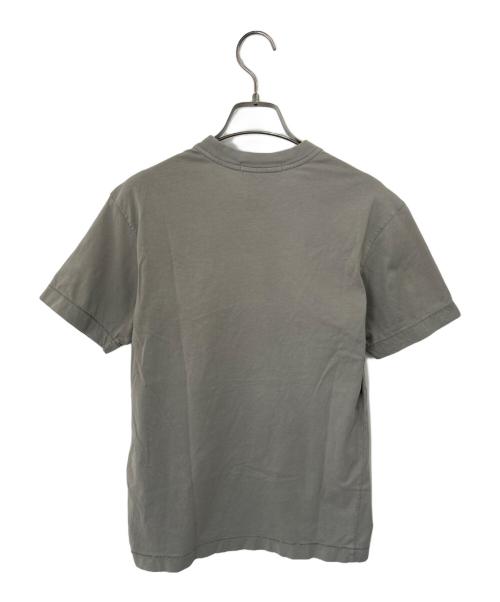 STONE ISLAND（ストーンアイランド）STONE ISLAND (ストーンアイランド) 半袖カットソー ライトグレー サイズ:Sの古着・服飾アイテム