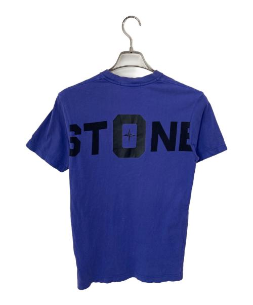 STONE ISLAND（ストーンアイランド）STONE ISLAND (ストーンアイランド) 半袖カットソー パープル サイズ:Sの古着・服飾アイテム