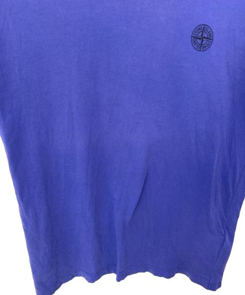 STONE ISLAND（ストーンアイランド）STONE ISLAND (ストーンアイランド) 半袖カットソー パープル サイズ:Sの古着・服飾アイテム