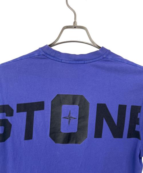 STONE ISLAND（ストーンアイランド）STONE ISLAND (ストーンアイランド) 半袖カットソー パープル サイズ:Sの古着・服飾アイテム