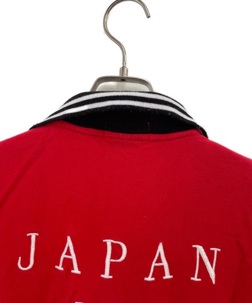 POLO RALPH LAUREN（ポロ・ラルフローレン）POLO RALPH LAUREN (ポロ・ラルフローレン) ポロシャツ ブラック×レッド サイズ:XLの古着・服飾アイテム
